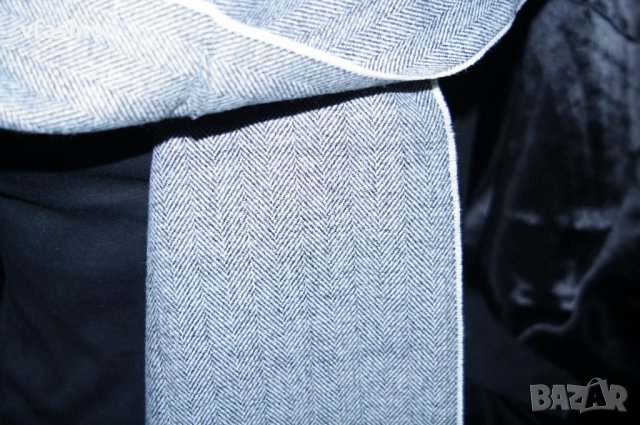 Шал в десен "Рибена кост", снимка 2 - Шалове - 35149739