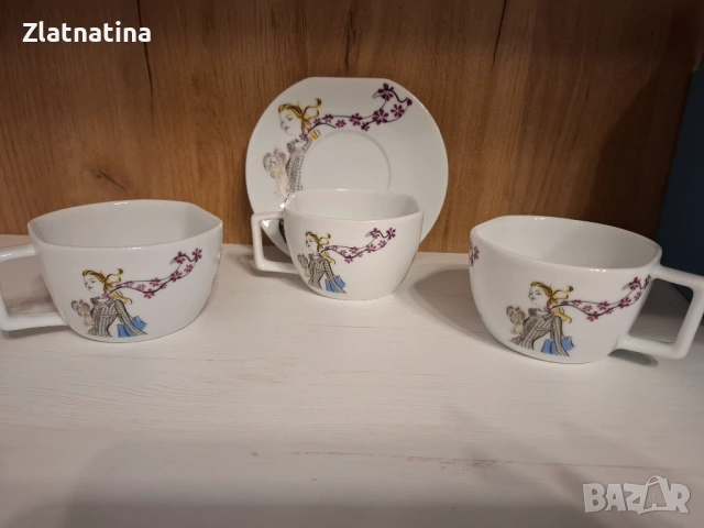 Нов сервиз от 3 чаши на AVON., снимка 2 - Чаши - 53484878