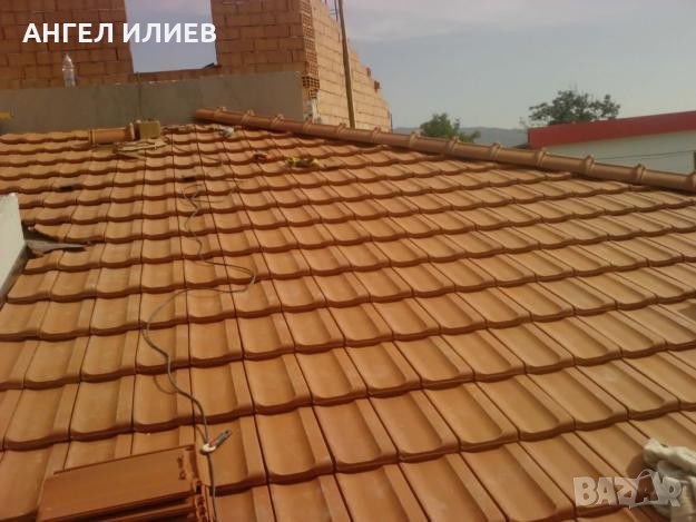 Цялостно изграждане на нов покрив  Пренареждане на керемиди  Поставяне на битумни керемиди, снимка 9 - Ремонти на покриви - 33548551