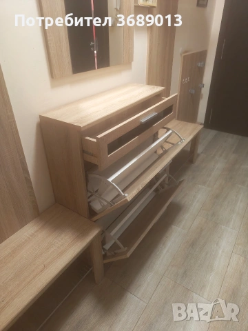 Комплект мебели за антре, снимка 2 - Портманта - 53114744