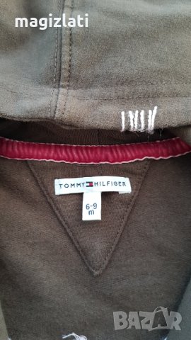 Суитчер TOMMY HILFIGER 6-9 месеца, снимка 3 - Бебешки блузки - 32682528
