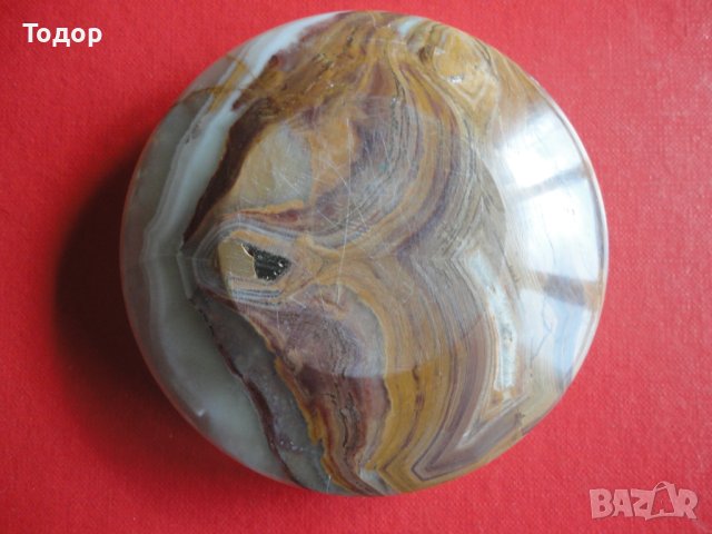 Свещник от оникс 1, снимка 3 - Други - 42984593