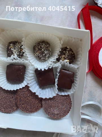 Шоколадови бонбони за подарък, снимка 3 - Коледни подаръци - 52791437
