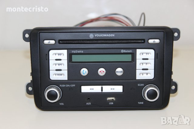 CD MP3 RADIO Bluetooth USB AUX VW Polo V 6R1 (2009-2014г.) 000 051 218 B / 000051218B