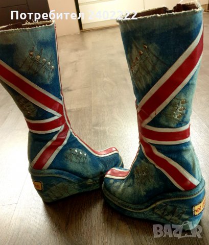 Дамски ботуши, снимка 8 - Дамски ботуши - 29075204