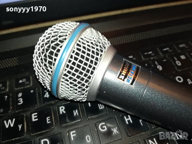 shure beta58a-profi mic-внос swiss 1206222215, снимка 2 - Микрофони - 37064821