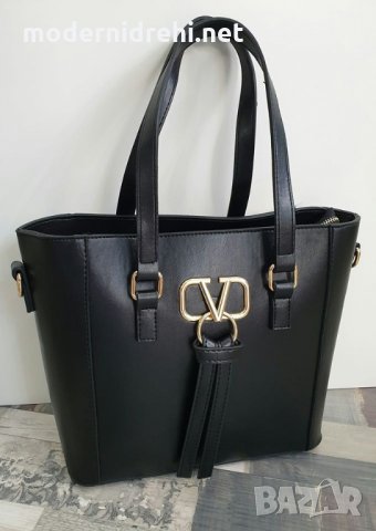 Дамска чанта Valentino черна