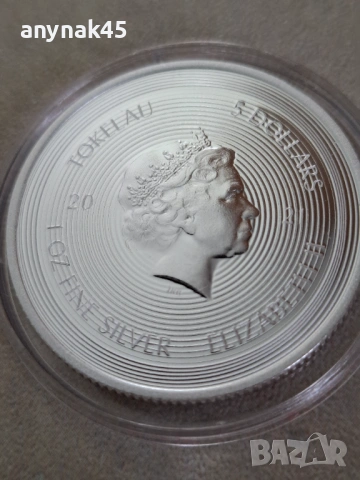 Сребро 1 oz. Icon Мона Лиза, снимка 4 - Нумизматика и бонистика - 53480968