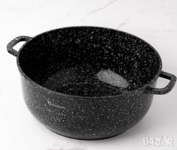 Тенджера Goldmann GM, Различни размери, Лят алуминий, Керам. покр., Индукция, снимка 4 - Съдове за готвене - 52507648