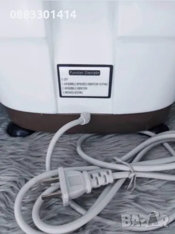 Хидромасажна вана за педикюр Масажор за крака , снимка 7 - Масажори - 47491365