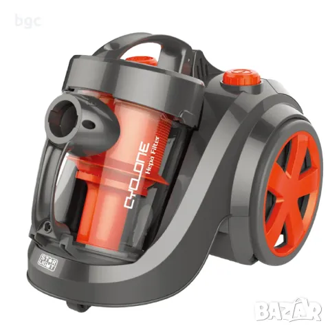 Прахосмукачка без торба Star-Light ACTY-718G, 1.8 л, Телескопична тръба, 700 W, Регулатор на мощност, снимка 2 - Прахосмукачки - 49171031