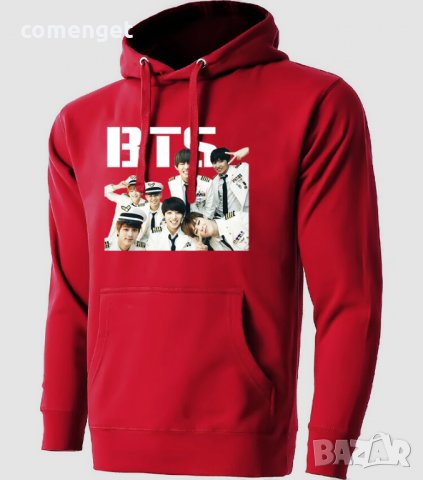 Детски и Дамски суичъри BTS IMAGE Hoodie / BANGTAN K-POP / БТС - УНИСЕКС!, снимка 3 - Детски анцузи и суичери - 38683187