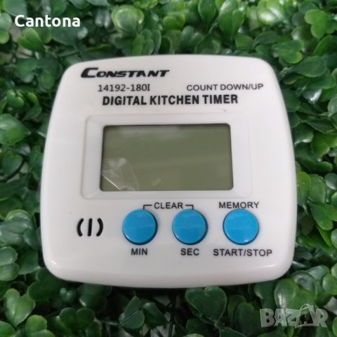 Електронен кухненски таймер Constant 180I, снимка 2 - Други - 37713029
