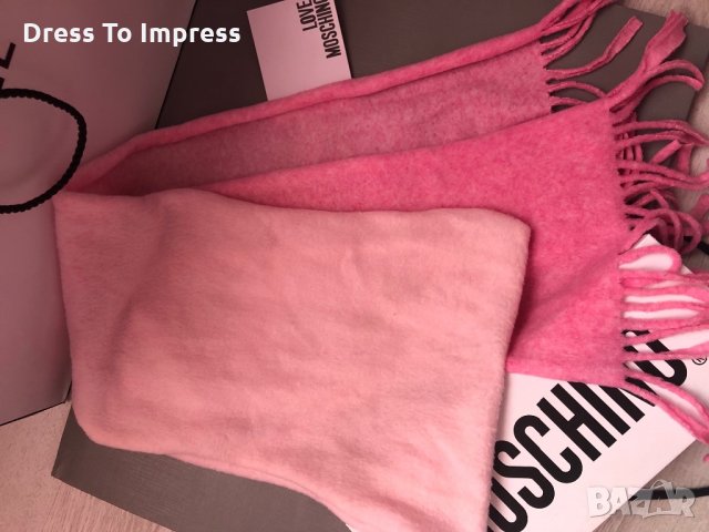 Промо Дамски шал преливащи цветове в розово , снимка 1