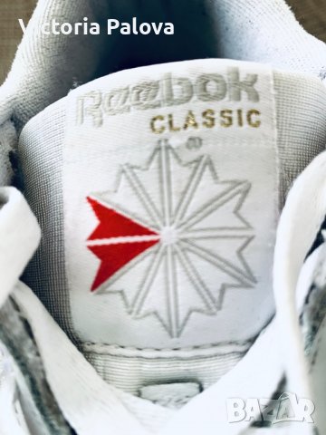 Оригинални маратонки REEBOK CLASSIC  естествена кожа, снимка 5 - Маратонки - 36807144