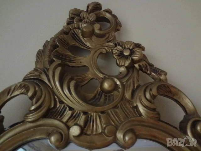 Бароково огледало от Виена, снимка 8 - Огледала - 52596632