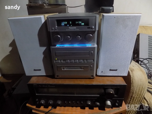 Мини комплект Panasonic със мини диск