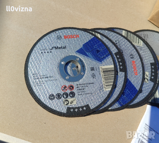 Диск за рязане на метал 125 BOSCH , снимка 4 - Железария - 44894735
