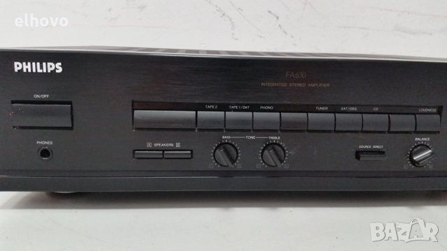 Стерео усилвател Philips FA630, снимка 5 - Ресийвъри, усилватели, смесителни пултове - 28852860