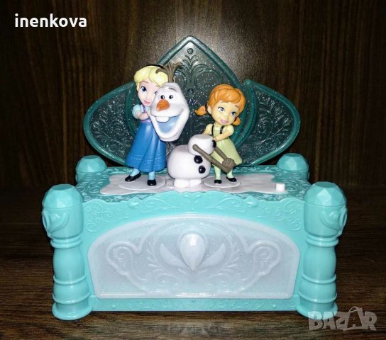 Музикална кутийка за бижута  Замръзналото кралство Елза, Анна и Олаф 68лв., снимка 3 - Други - 28812665