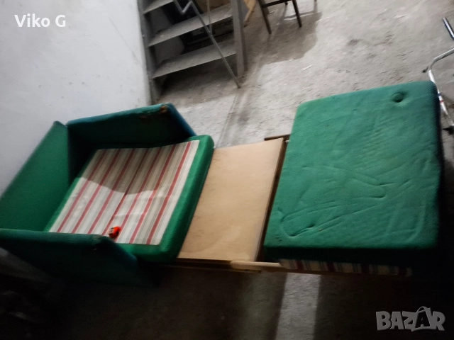 Разтегателен фотьойл , снимка 3 - Спални и легла - 52957994