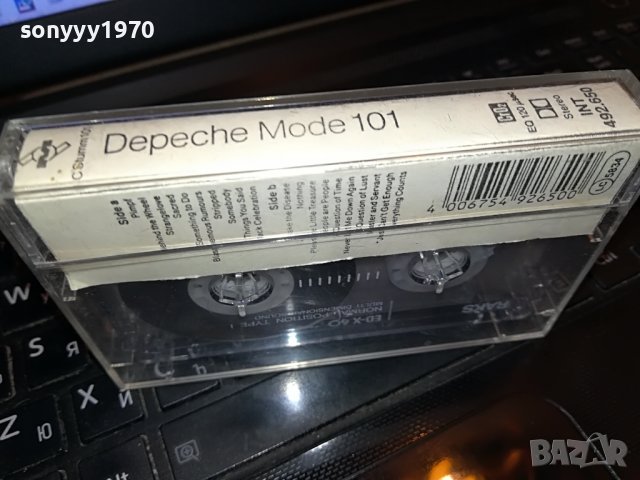 DEPECHE MODE 101 КАСЕТА 2608222009, снимка 10 - Аудио касети - 37812265