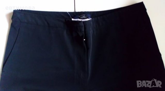 Черен панталон 'S Max Mara, размер IT 44 D 40, снимка 1 - Панталони - 35039108