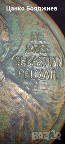 Полски плакет на епископ Йозеф Себастиан Пелчар, снимка 10 - Антикварни и старинни предмети - 35545758