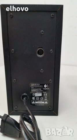 Аудио система за компютър Logitech S200 Black, снимка 3 - Аудиосистеми - 27691229