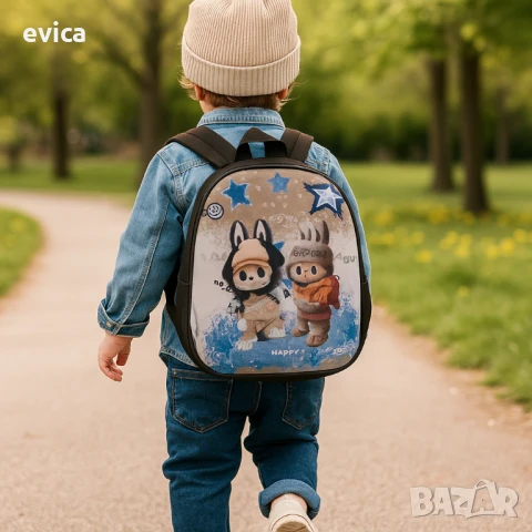 Детски раници Labubu – удобство, стил и настроение за всяко дете, снимка 3 - Раници - 51354322