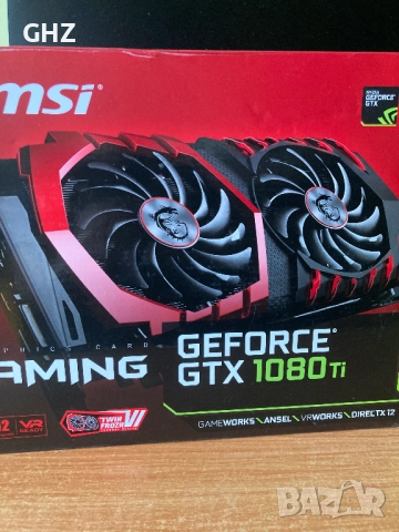 MSI GeForce GTX 1080 Ti Gaming / 11GB / 1683 MHz / Видео карта, снимка 2 - Видеокарти - 52666672