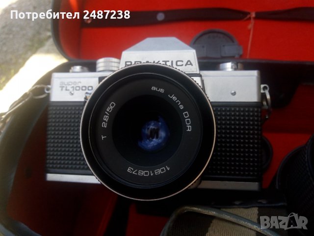 Фотоапарат,,Практика super TL1000,с 2 обектива,йена, снимка 2 - Фотоапарати - 36738505