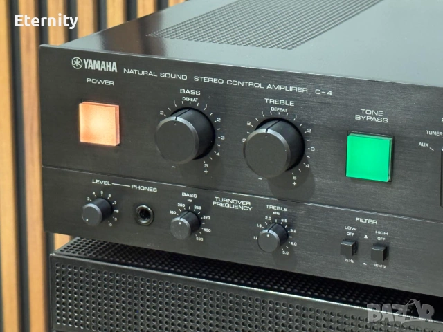 Yamaha M-4 + Yamaha C-4 / Пред и крайно стъпало, снимка 6 - Ресийвъри, усилватели, смесителни пултове - 53445137
