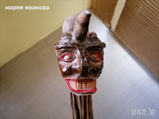 Шамански жезъл зъл дух, снимка 2 - Декорация за дома - 52598478
