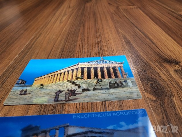 Гръцки 3D картички 2бр., снимка 3 - Колекции - 43121709