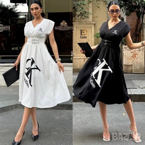 рокля calvin klein , снимка 2 - Рокли - 50999217