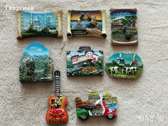 Голями и по малки сувенири-магнити от острови на Гърция, снимка 2 - Декорация за дома - 22848394