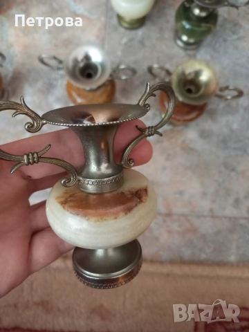 Десет броя фигури от оникс, снимка 12 - Статуетки - 52003989