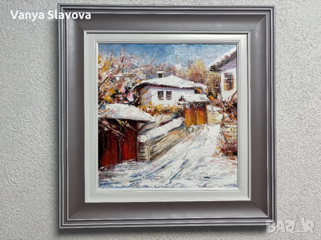 Нова маслена картина , снимка 5 - Картини - 53212147