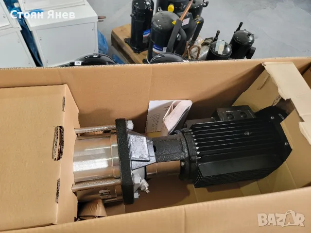 Напорна помпа Grundfos CRN10-5  - 2.2 KW, снимка 3 - Други машини и части - 48352377
