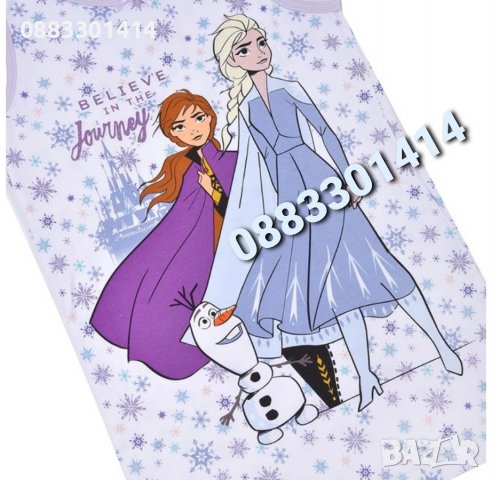 Потник Елза и Ана Frozen , снимка 2 - Детски тениски и потници - 39452240