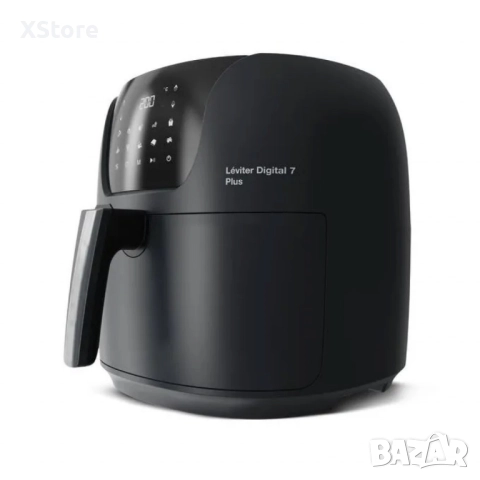 Еър фрайър Solac Léviter Digital 7 Plus – 7,4L капацитет, 1800W мощност и 10 автоматични програми, снимка 4 - Фритюрници - 52437333