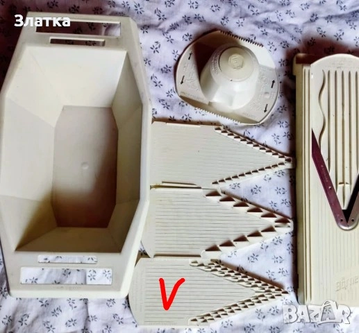 Кухненско ренде Бьорнер Ренде мандолина Ренде Börner Многофункционално ренде Германия, снимка 12 - Аксесоари за кухня - 51424006