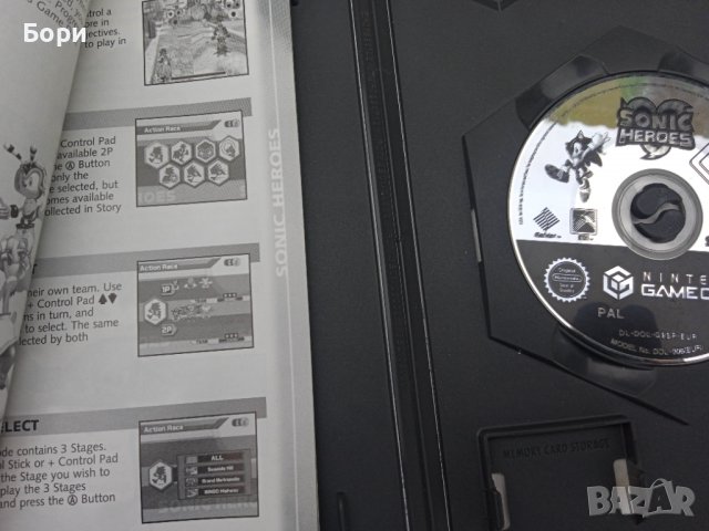 SONIC HEROES NINTENDO GAMECUBE , снимка 5 - Игри за Nintendo - 39307192