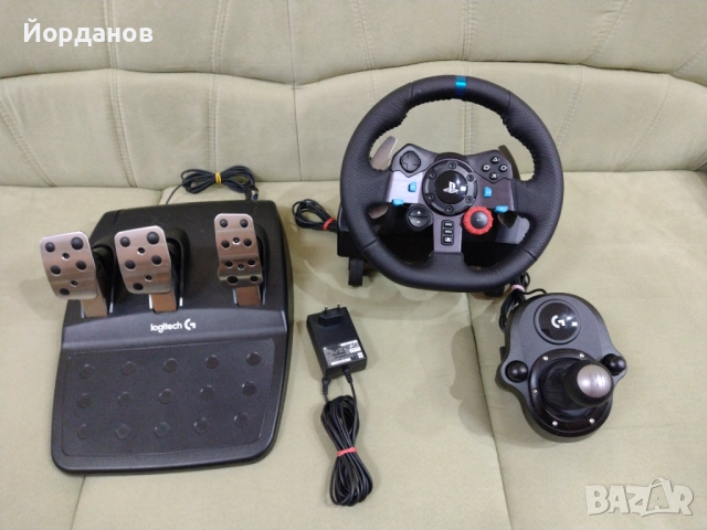 волан с педали и шифтър Logitech G29