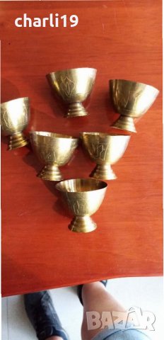 старинен бронзов сервиз от османската империя , снимка 12 - Антикварни и старинни предмети - 32782582