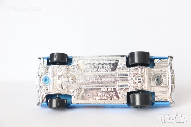 1/64 HOT WHEELS CHEVELLE SS 396 КОЛИЧКА МОДЕЛ, снимка 7 - Колекции - 52920080