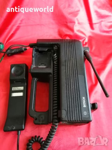 Ретро Автомобилен Мобилен Телефон GSM  BOSH Cartel, снимка 6 - Антикварни и старинни предмети - 36966801