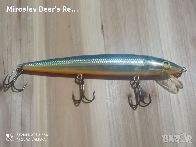 Воблер Rapala Max Rap Ireland 13.5см НОВ , снимка 2 - Такъми - 32351249