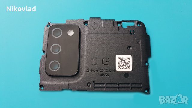 Капак за основна платка със стъкло за камера Samsung Galaxy A03s